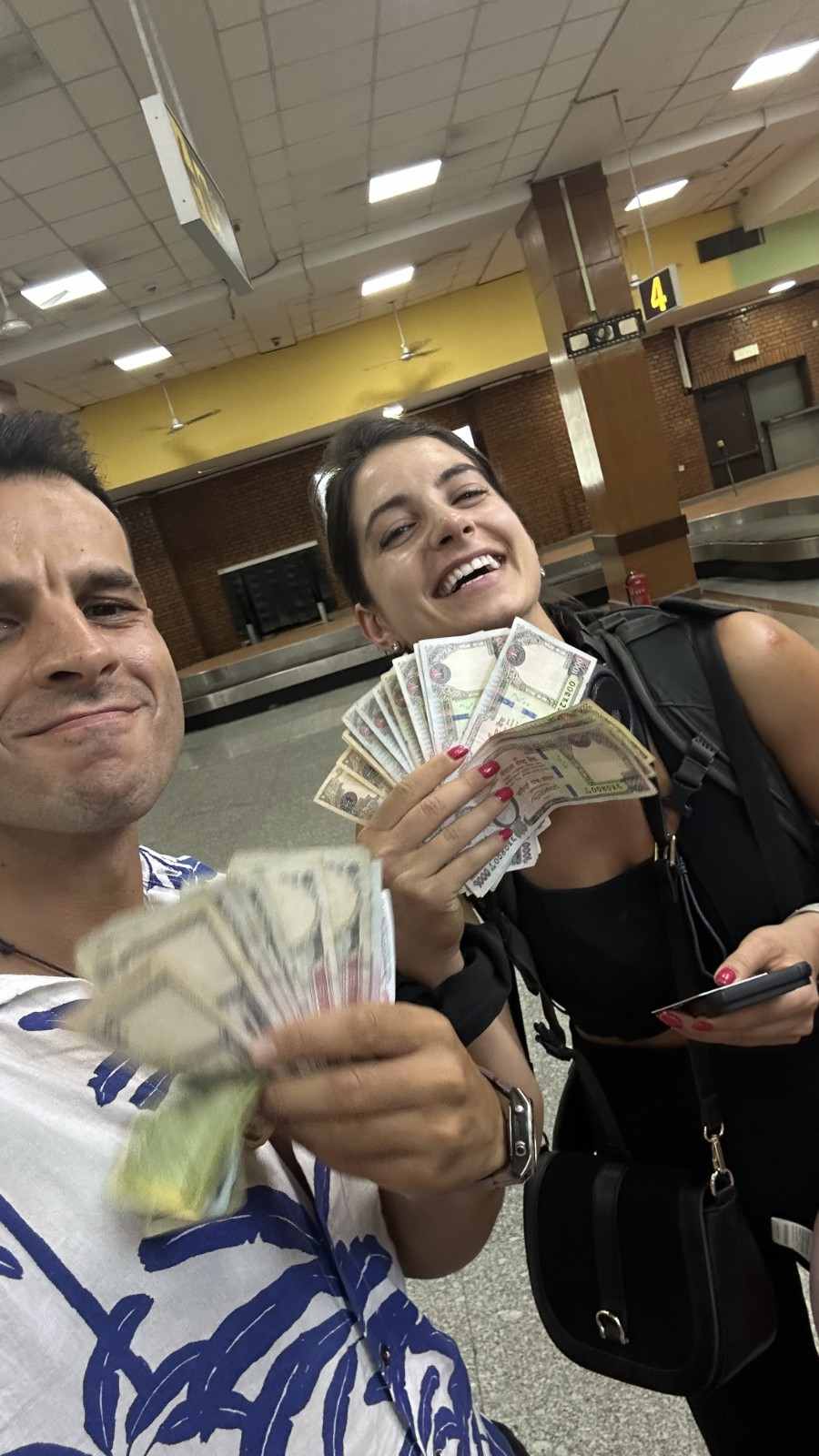 202609270810 Guests After Exchanging Currency At TIA Airport